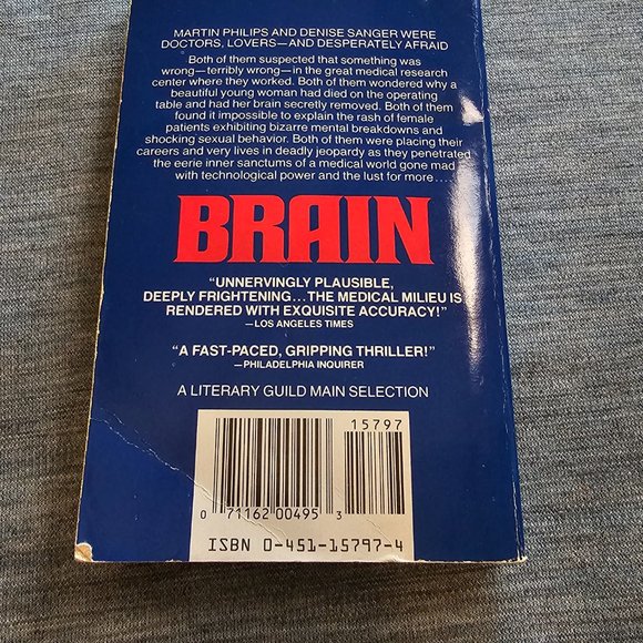 Robin Cook  Brain - Picture 2 of 2